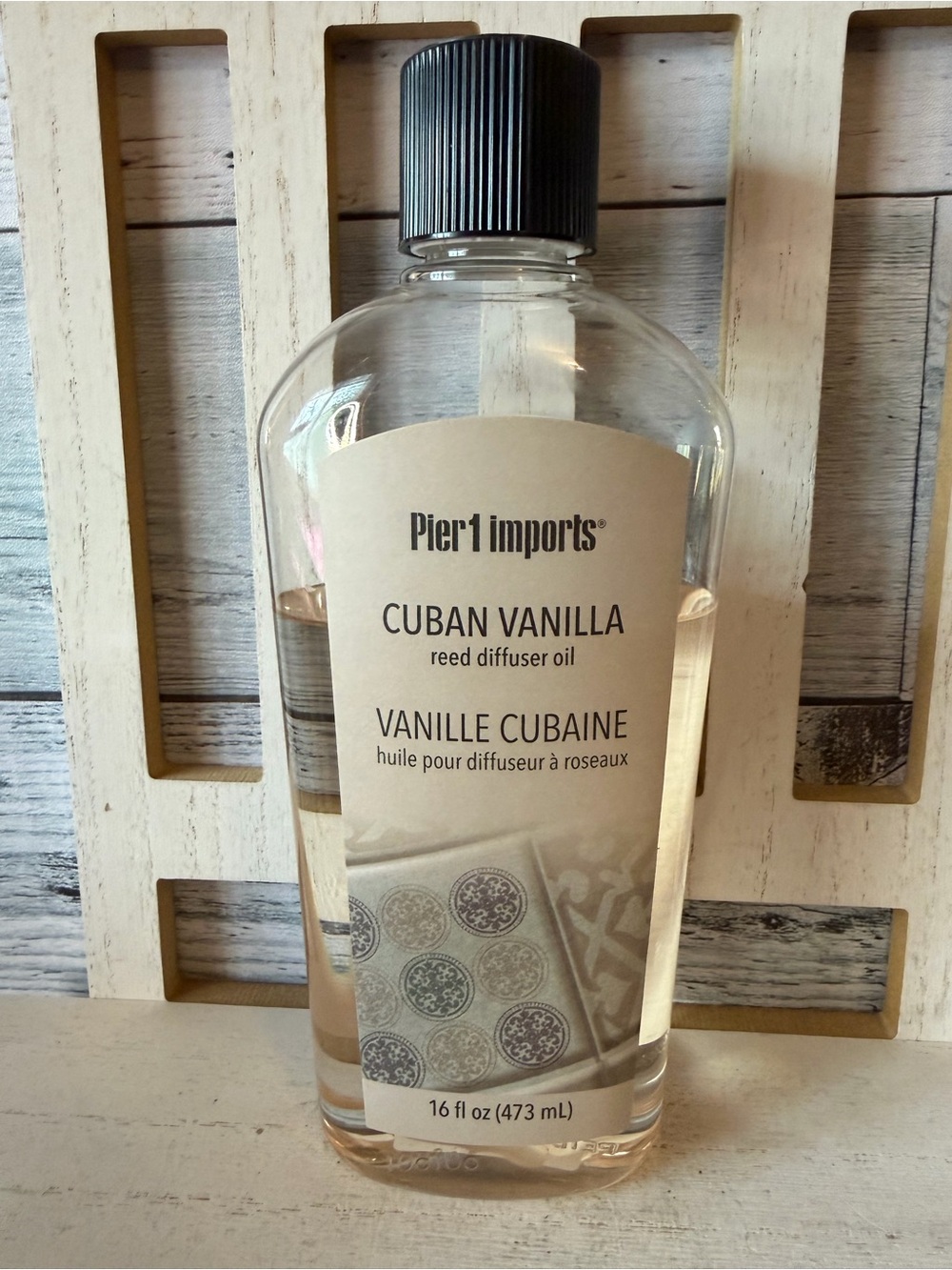 Pier 1 Imports Cuban Vanilla Reed Diffuser Oil 16oz Refill Discontinued HTF 60%